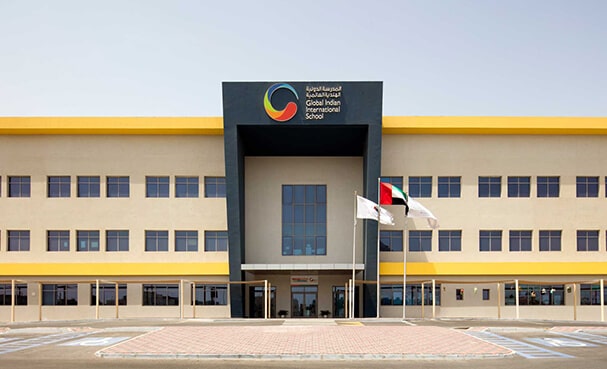 What is the admission process in Abu Dhabi for Global Indian International School