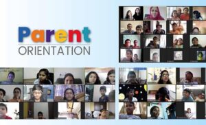 Virtual Orientation program conducted for the Academic Year 2021-22